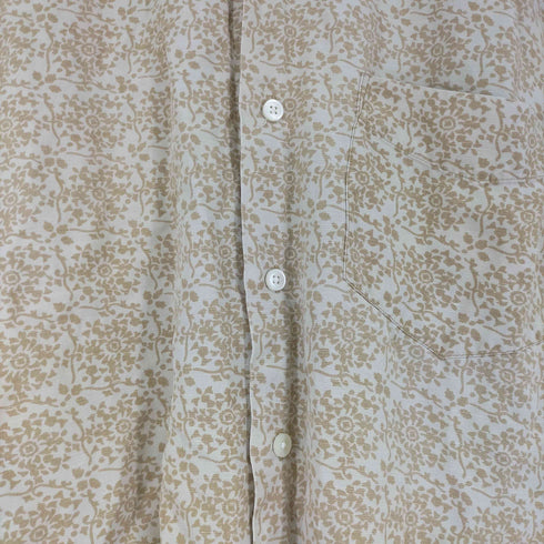 ノーティカ NAUTICA シルクリネン混総柄 S/S シャツ メンズ JPN:M