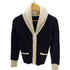 ラルフローレン RALPH LAUREN カシミヤ混 ショールカラー カーディガン レディース M