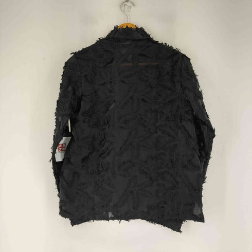 ザラ ZARA 総柄フリンジ L/S シャツ レディース import:XS