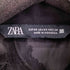 ザラ ZARA 総柄フリンジ L/S シャツ レディース import:XS