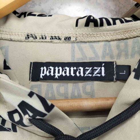 paparazzi HOODED LONG SHIRT import メンズ L
