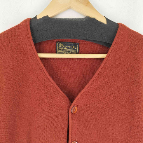 ジェーシーペニー JC Penney 70S アクリル カーディガン メンズ JPN:XL