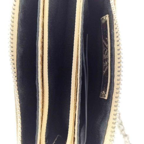 ザラ ZARA ゴールドメタリックパーティーバッグ レディース