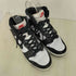 ナイキ NIKE Dunk High Black and White レディース JPN:24