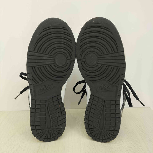 ナイキ NIKE Dunk High Black and White レディース JPN:24