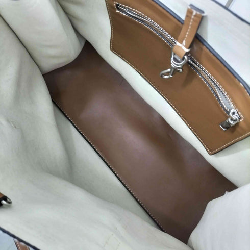 ザラ ZARA ストライプキャンバストートバッグ レディース