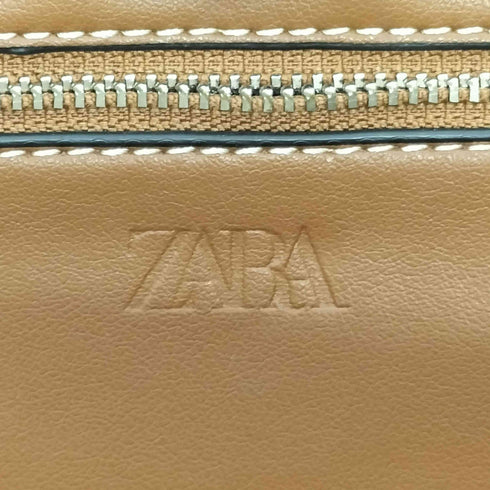 ザラ ZARA ストライプキャンバストートバッグ レディース