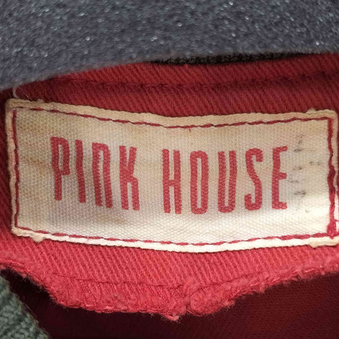 ピンクハウス PINK HOUSE ワッペンロゴ MA-1 ボンバージャケット レディース