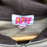 アベイシングエイプ A BATHING APE Y2K 裏地サーマル 刺繍ロゴ フルジップアップ チビパーカー レディース TALL