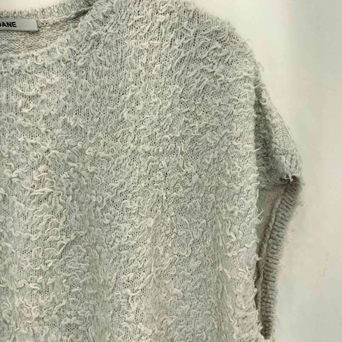 スローン SLOANE 別注 ヘアリーコットンフレンチスリーブニット レディース JPN:2