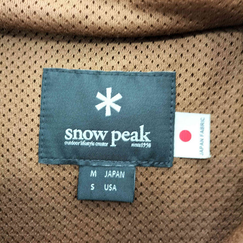 スノーピーク Snow Peak オクタロング ナイロン パーカー レディース M
