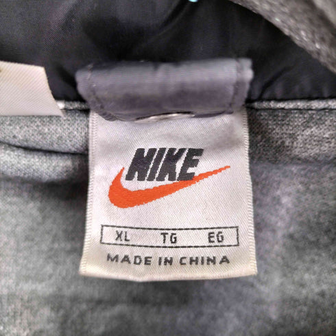 ナイキ NIKE 90S 白タグ スウッシュ刺繍 ナイロンジャケット メンズ JPN:XL