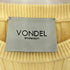 フォンデル VONDEL スリム コットン リブニット レディース S