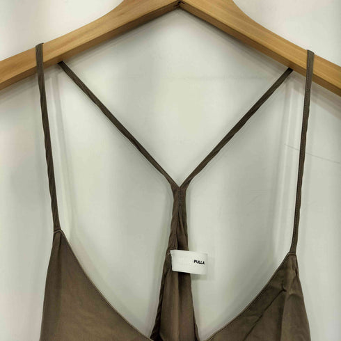 トーガプルラ TOGA PULLA Inner dress 2 フリル キュプラ キャミソール ワンピース レディース 38