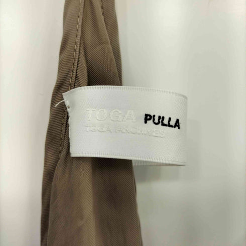 トーガプルラ TOGA PULLA Inner dress 2 フリル キュプラ キャミソール ワンピース レディース 38