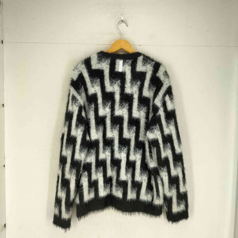 ノーマニュアル NOMANUAL GRD HAIRY CARDIGAN import メンズ M