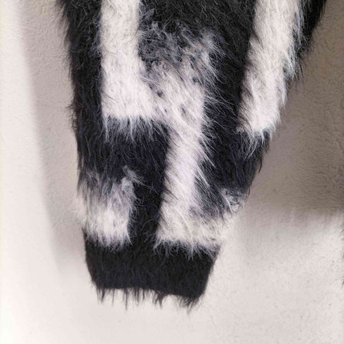 ノーマニュアル NOMANUAL GRD HAIRY CARDIGAN import メンズ M