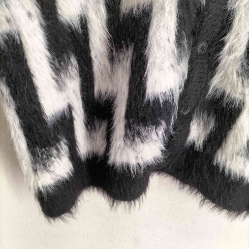 ノーマニュアル NOMANUAL GRD HAIRY CARDIGAN import メンズ M