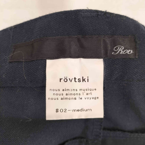 ロフトスキー rovtski TRロングガウチョパンツ メンズ M