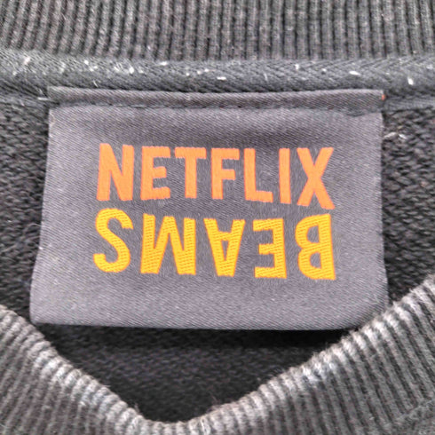 ビームス BEAMS NETFLIXコラボ クルーネックスウェット メンズ L