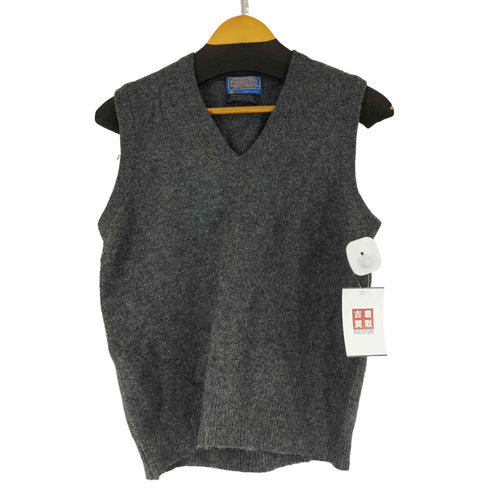 ペンドルトン PENDLETON 70S MADE IN USA Vネック ニット メンズ JPN:L