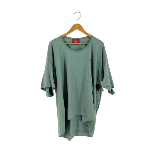 ヴィヴィアンウエストウッドレッドレーベル Vivienne Westwood RED LABEL 刺繍オーブロゴオーバーサイズTシャツ レディース 00
