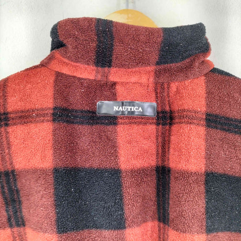 ノーティカ NAUTICA 90S チェック ハーフジップ フリース メンズ JPN:XXL