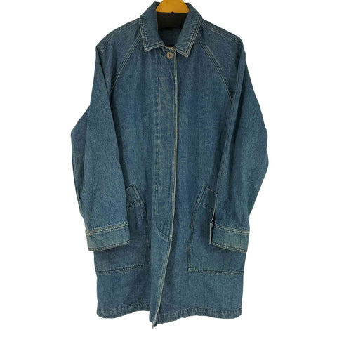 エディーバウアー Eddie Bauer 80S 黒タグ後期 デニムコート レディース JPN:M