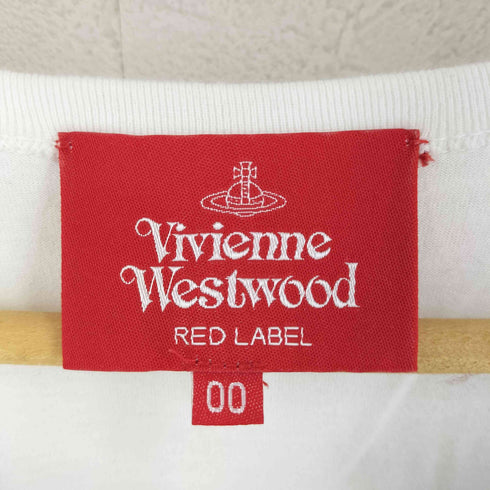 ヴィヴィアンウエストウッドレッドレーベル Vivienne Westwood RED LABEL オーブデザインカットソー レディース 00