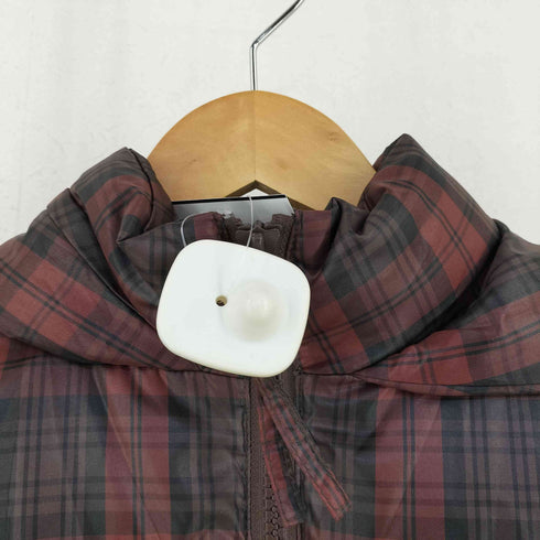 ヴィヴィアンウエストウッドレッドレーベル Vivienne Westwood RED LABEL チェック柄 オーブワッペン付きダウンジャケット レディース 2