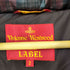 ヴィヴィアンウエストウッドレッドレーベル Vivienne Westwood RED LABEL チェック柄 オーブワッペン付きダウンジャケット レディース 2