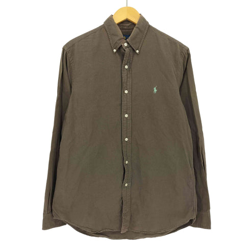 ラルフローレン RALPH LAUREN 現行タグ ポニー刺繍 ボタンダウンシャツ メンズ import:M