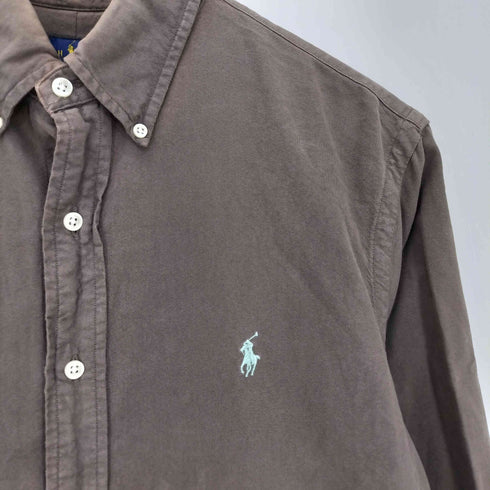 ラルフローレン RALPH LAUREN 現行タグ ポニー刺繍 ボタンダウンシャツ メンズ import:M