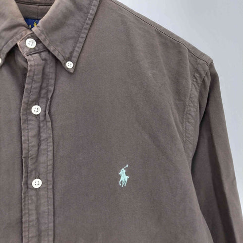ラルフローレン RALPH LAUREN 現行タグ ポニー刺繍 ボタンダウンシャツ メンズ import:M