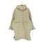 ウィルフリー willfully big hoodie bicolor mulch way cocoon coat レディース FREE