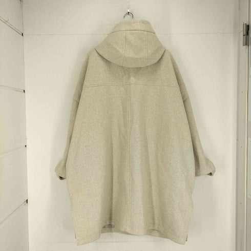 ウィルフリー willfully big hoodie bicolor mulch way cocoon coat レディース FREE