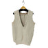 ウィルフリー willfully ouble face shaggy knit vest レディース