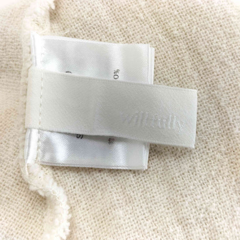 ウィルフリー willfully パフスリーブ マーメイド ワンピース レディース FREE