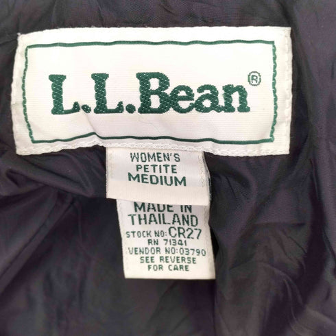 エルエルビーン L.L.Bean 80-90S ファー付き 中綿アノラックジャケット レディース JPN:M