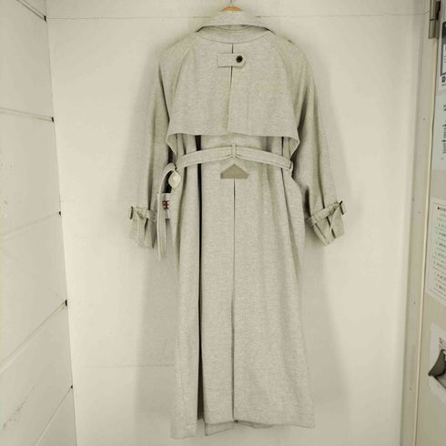 ウィルフリー willfully new jersey melton trench long coat レディース FREE