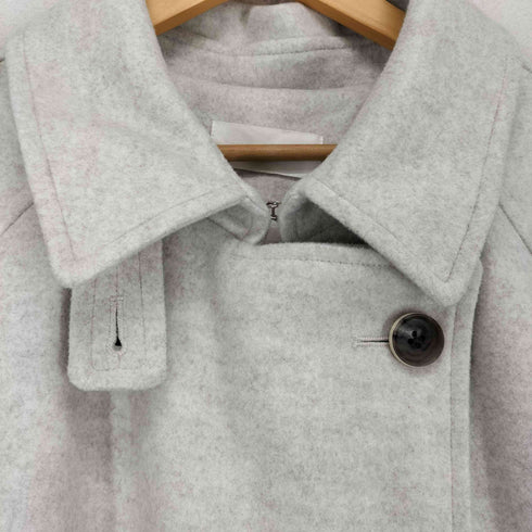 ウィルフリー willfully new jersey melton trench long coat レディース FREE