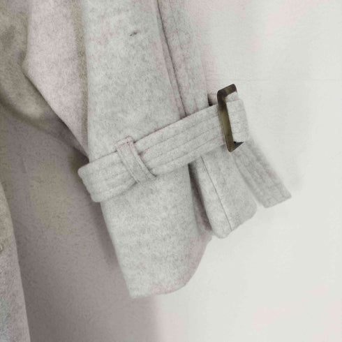 ウィルフリー willfully new jersey melton trench long coat レディース FREE