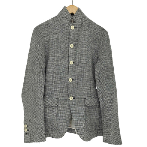 トゥモローランド TOMORROWLAND 千鳥格子 リネンカバーオール メンズ JPN:46