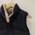 エーグル AIGLE 裏地チェック 中綿 リバーシブル ベスト レディース 36