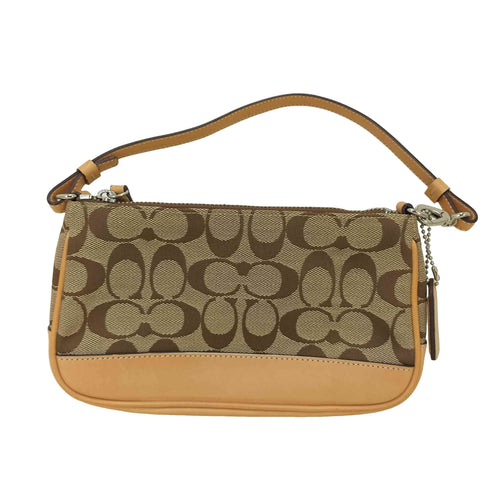コーチ COACH シグネチャー レザー ショルダーバッグ ポーチ レディース
