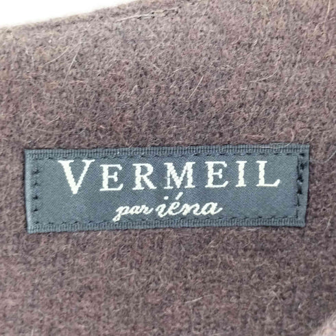 ヴェルメイユ VERMEIL 21AW アンゴラ混 天竺 ミルドワンピース レディース