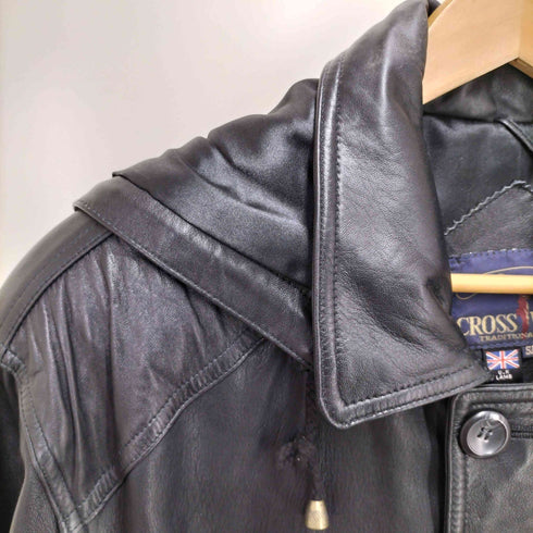 cross wood ラムレザーコート レディース JPN:L