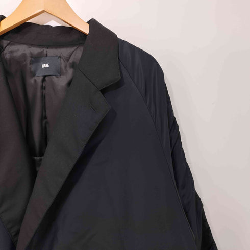 ハレ HARE ドッキングMA-1ステンカラーコート メンズ FREE