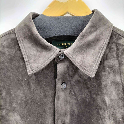 ユナイテッドトウキョウ UNITED TOKYO FEATHER SUEDE ロングスリーブシャツ メンズ JPN:1