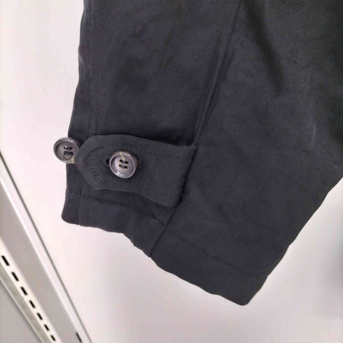 コムデギャルソンオム COMME des GARCONS HOMME 田中オム 襟レザー ナイロン×キルティング リバーシブル ジップ カバーオール メンズ